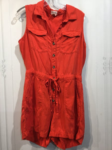 Nicole Miller Size M/8 Orange DRESS/1 PIECE