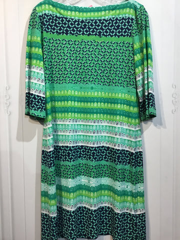 Donna Morgan Size M/10 Green DRESS/1 PIECE