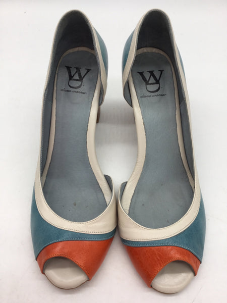 Diana Warner Size 8.5 Blue Shoes