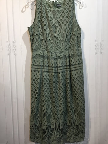 Vellsar Size 2X Green DRESS/1 PIECE