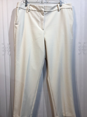 Ann Taylor Size XL/16 White Bottoms