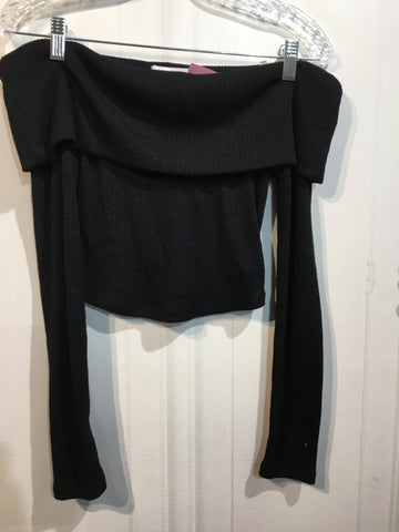 graffiti Size S Black Tops