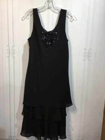 R&M Collection Size XL/18 Black DRESS/1 PIECE