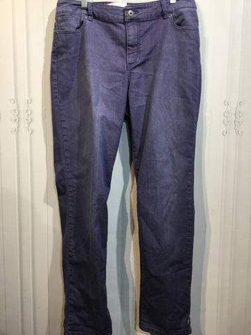 CHICO'S Size L/14 Purple Bottoms