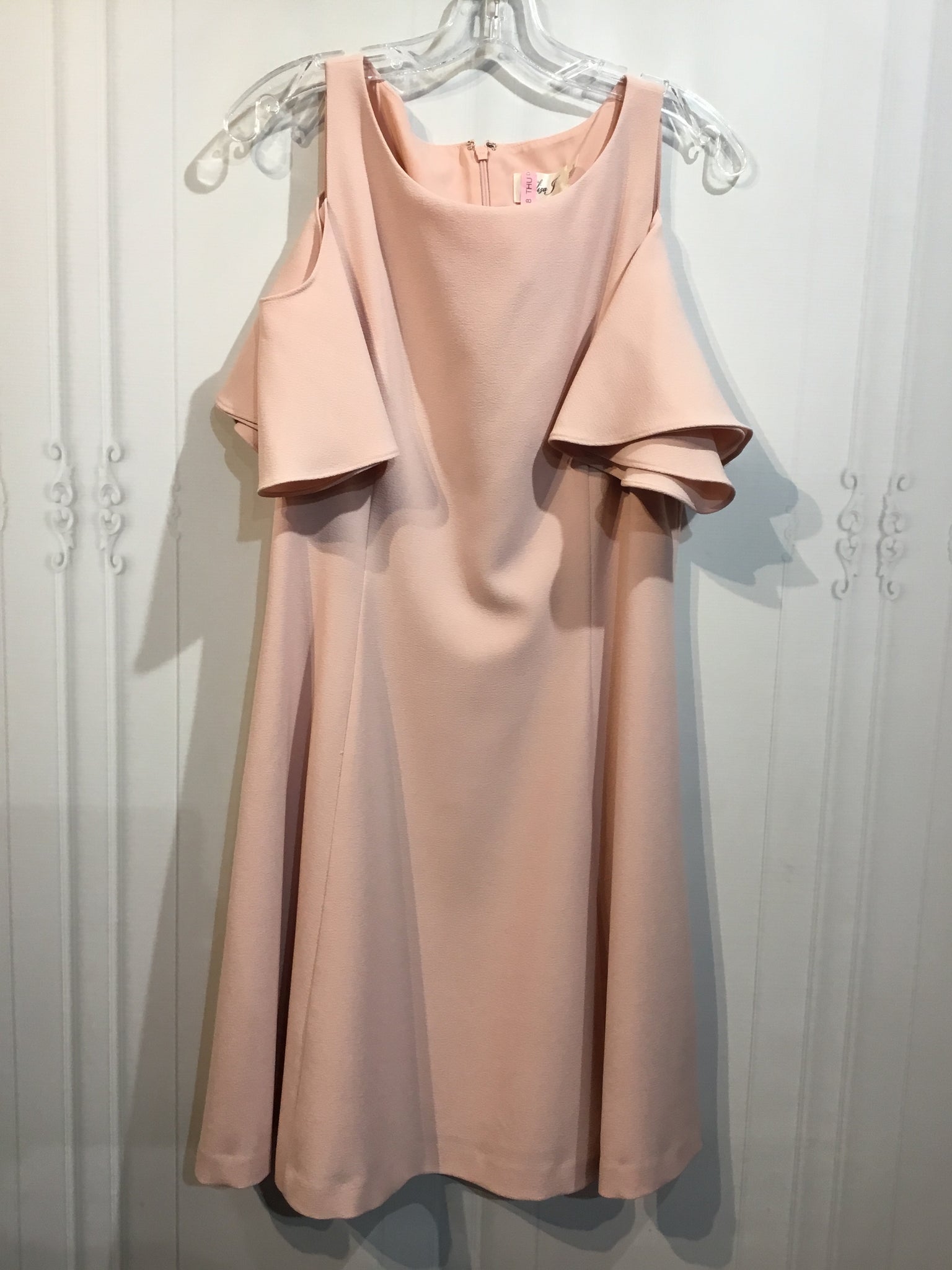 Eliza J Size L/12 Pink DRESS/1 PIECE