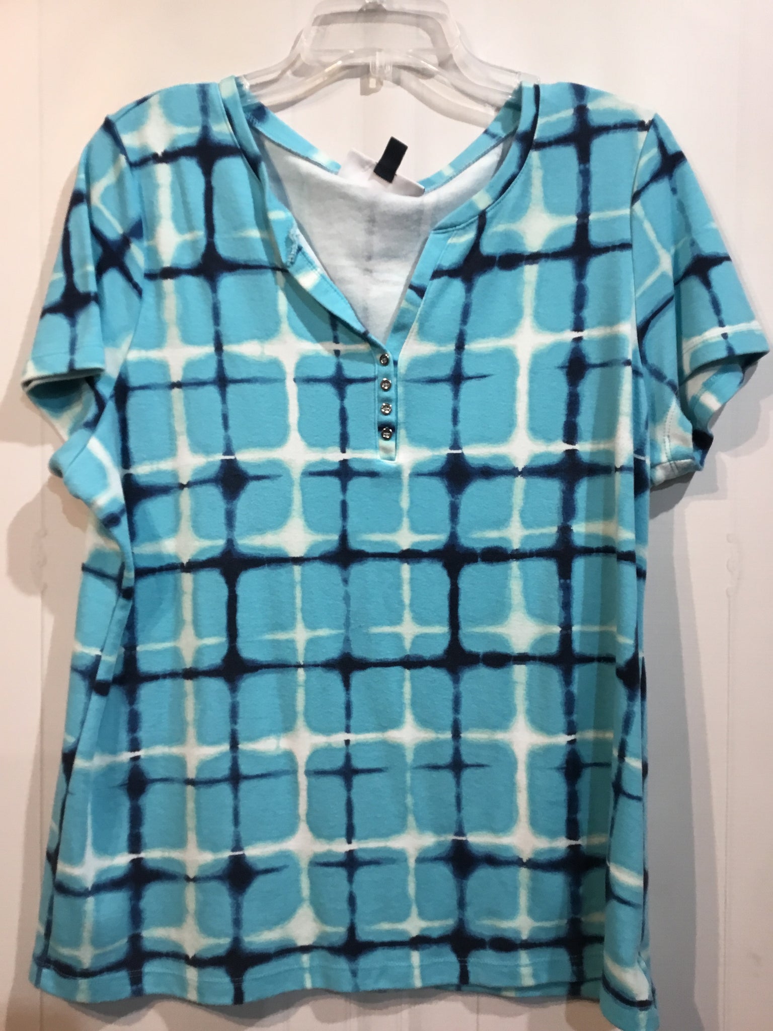 Karen Scott Size Extra Large Blue Tops