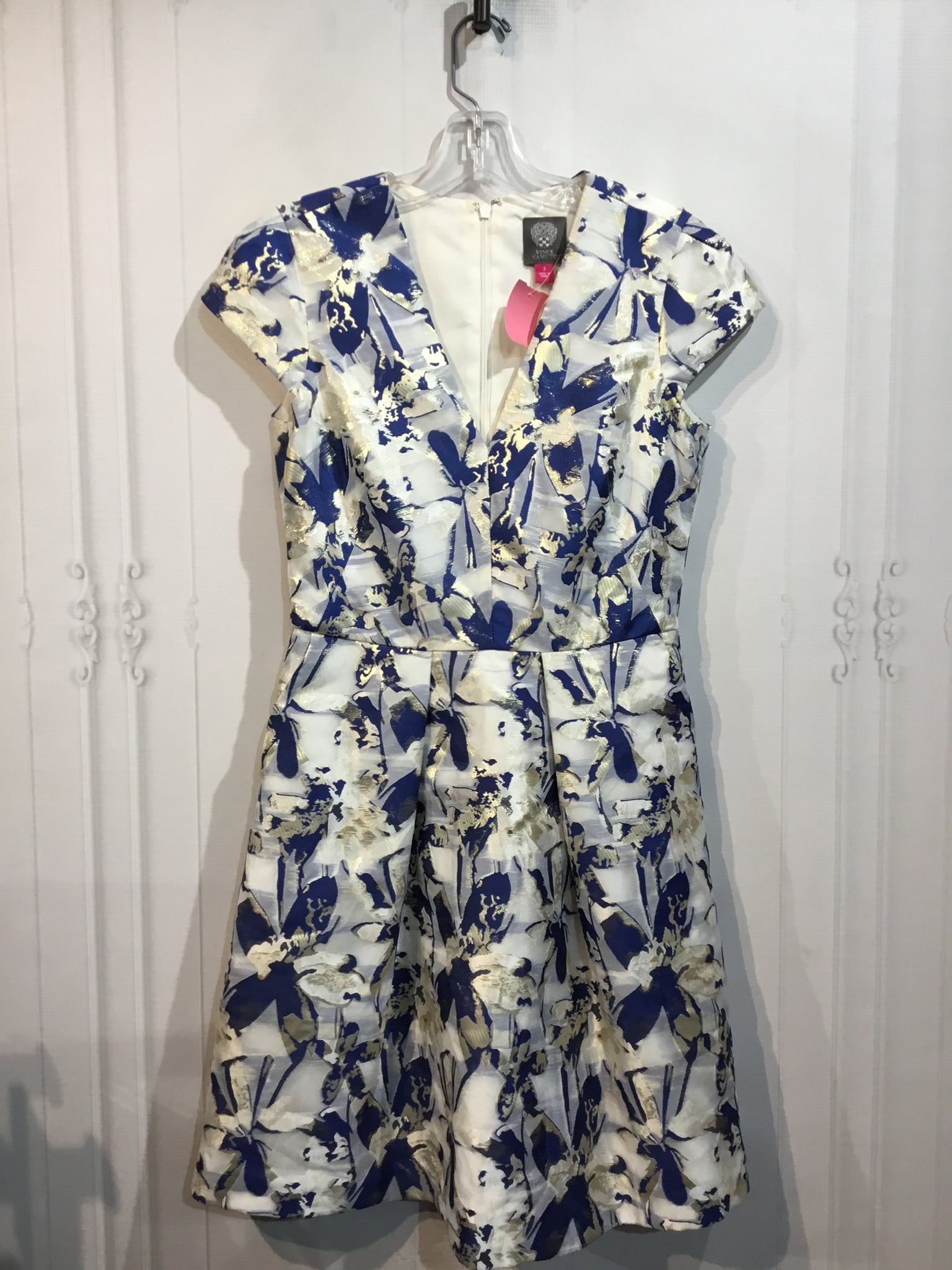 VINCE CAMUTO Size XS/2 Blue DRESS/1 PIECE