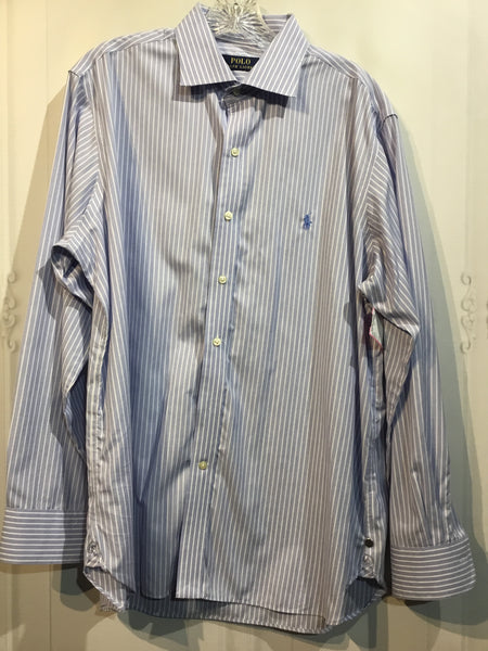 POLO Size Large Blue Men's