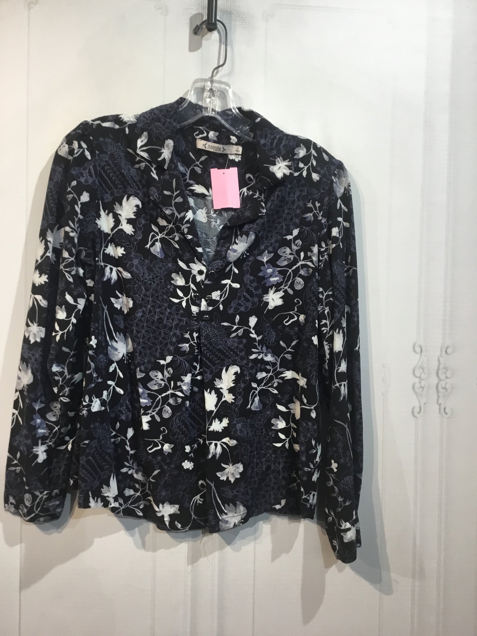 Nanette Lepore Size S Black Tops