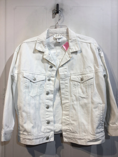 & Denim Size Extra Small White Tops