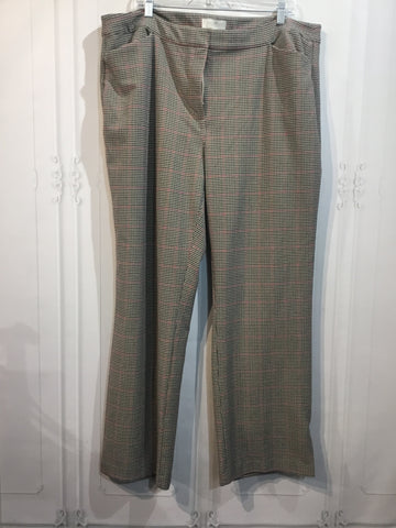 Talbots Size 2X Brown Bottoms