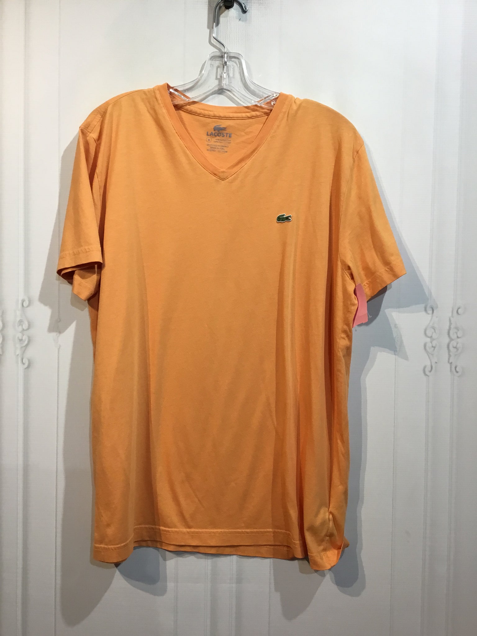 Lacoste Size XL Orange Men's