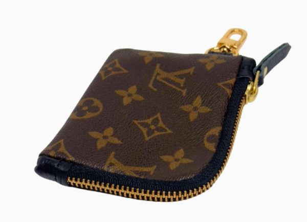 UPCYCLED  Louis Vuitton Brown Keychain Wallet