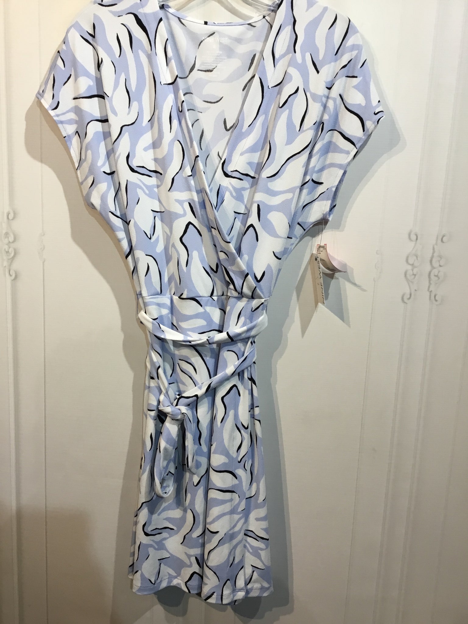 Nine West Size Large Blue DRESS/1 PIECE