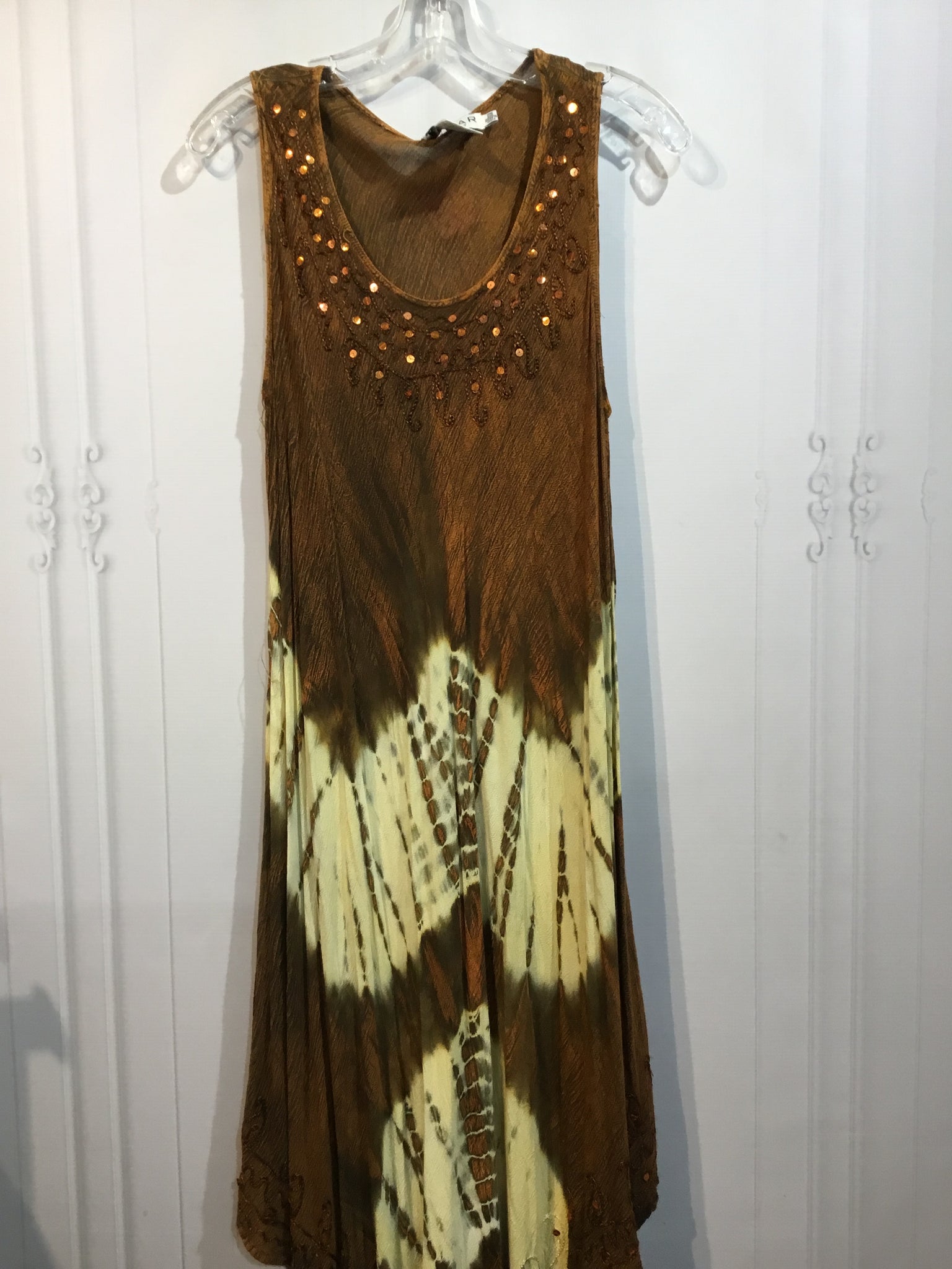 Ingear Size Small Brown DRESS/1 PIECE