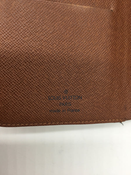 Louis Vuitton Size Small Brown Louis Vuitton Porte-Papier Zippe