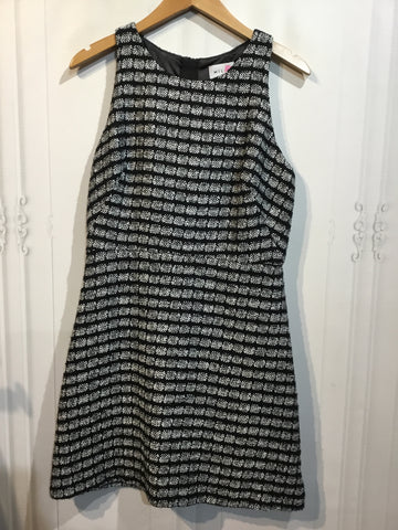 LUXURY MILLY Size M/8 Black DRESS/1 PIECE