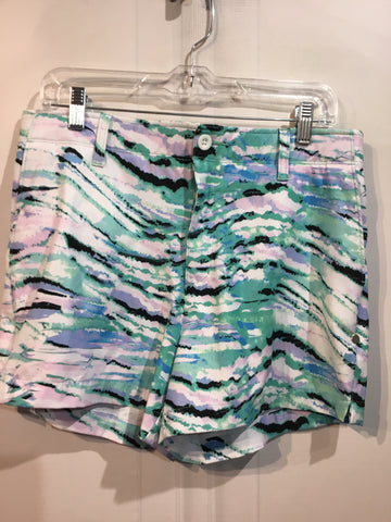 Reel Legends Size M/8-10 White/Black/Green/Blue/Lavender Shorts