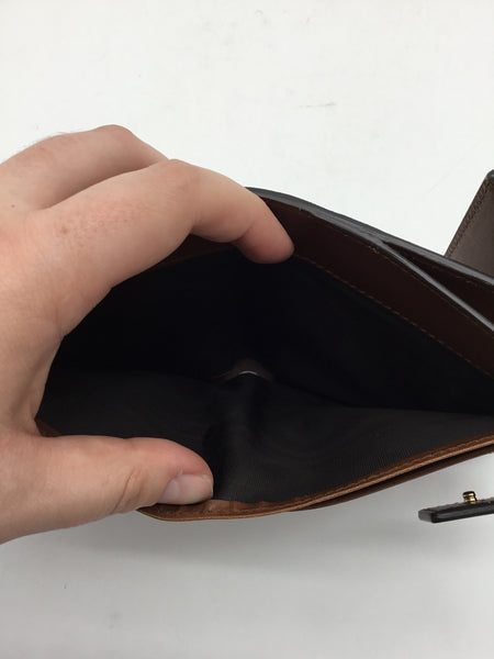 LUXURY GUCCI Size Small Brown Purses/Wallets