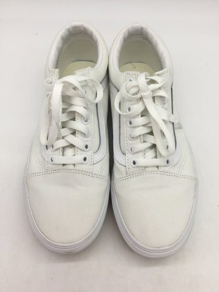 Vans Size 8.5 White Shoes