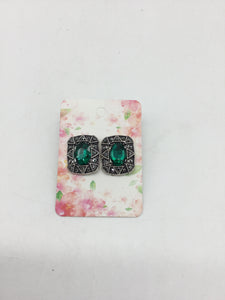 Green Earrings