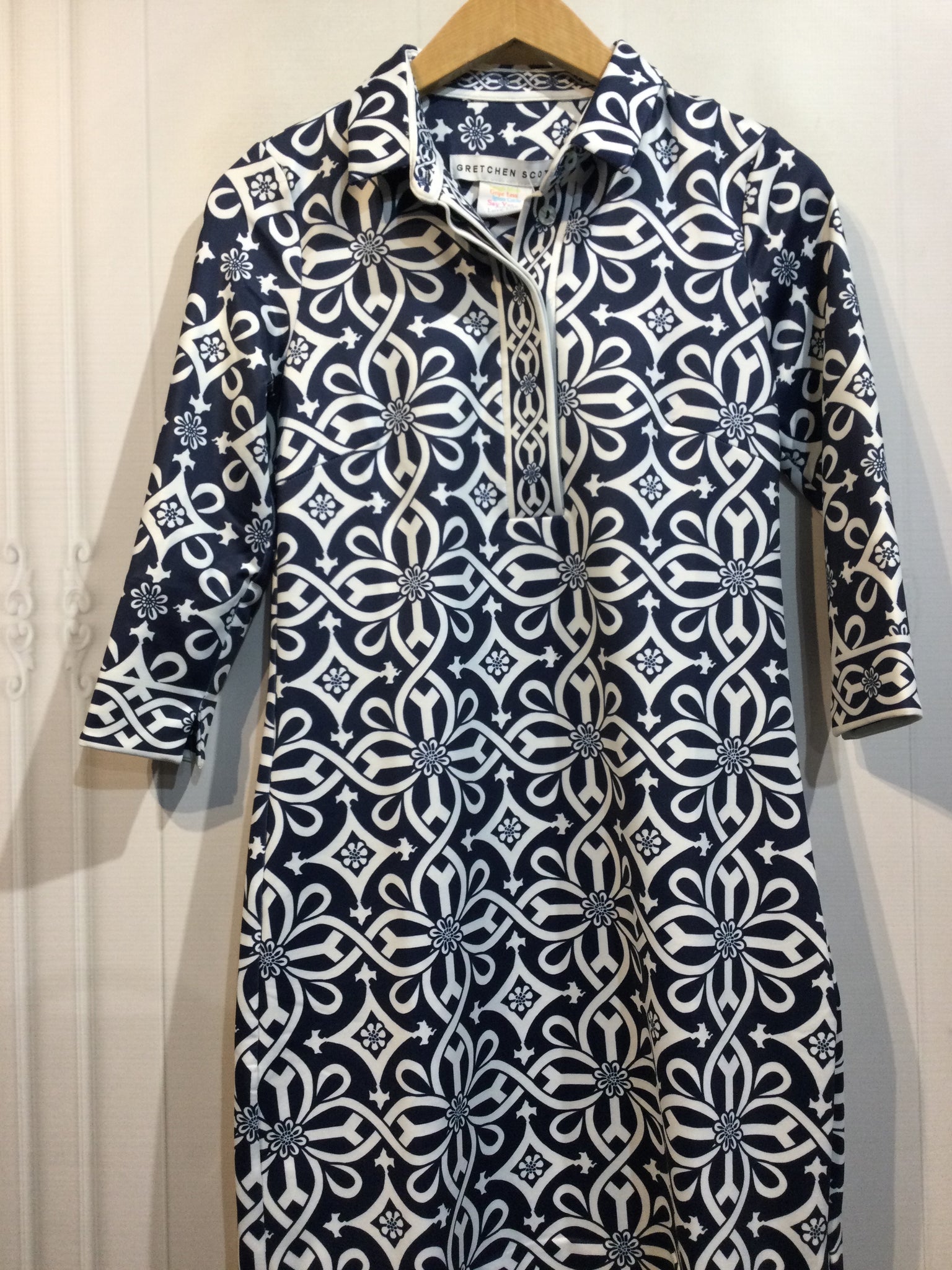 LUXURY Gretchen Scott Size Extra Small Blue DRESS/1 PIECE