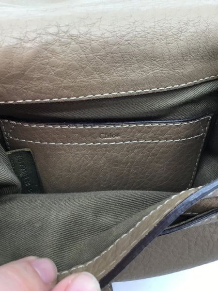 LUXURY Chloe Size Small Beige Purses/Wallets