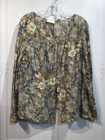 Liz Claiborne Size XL Brown Tops