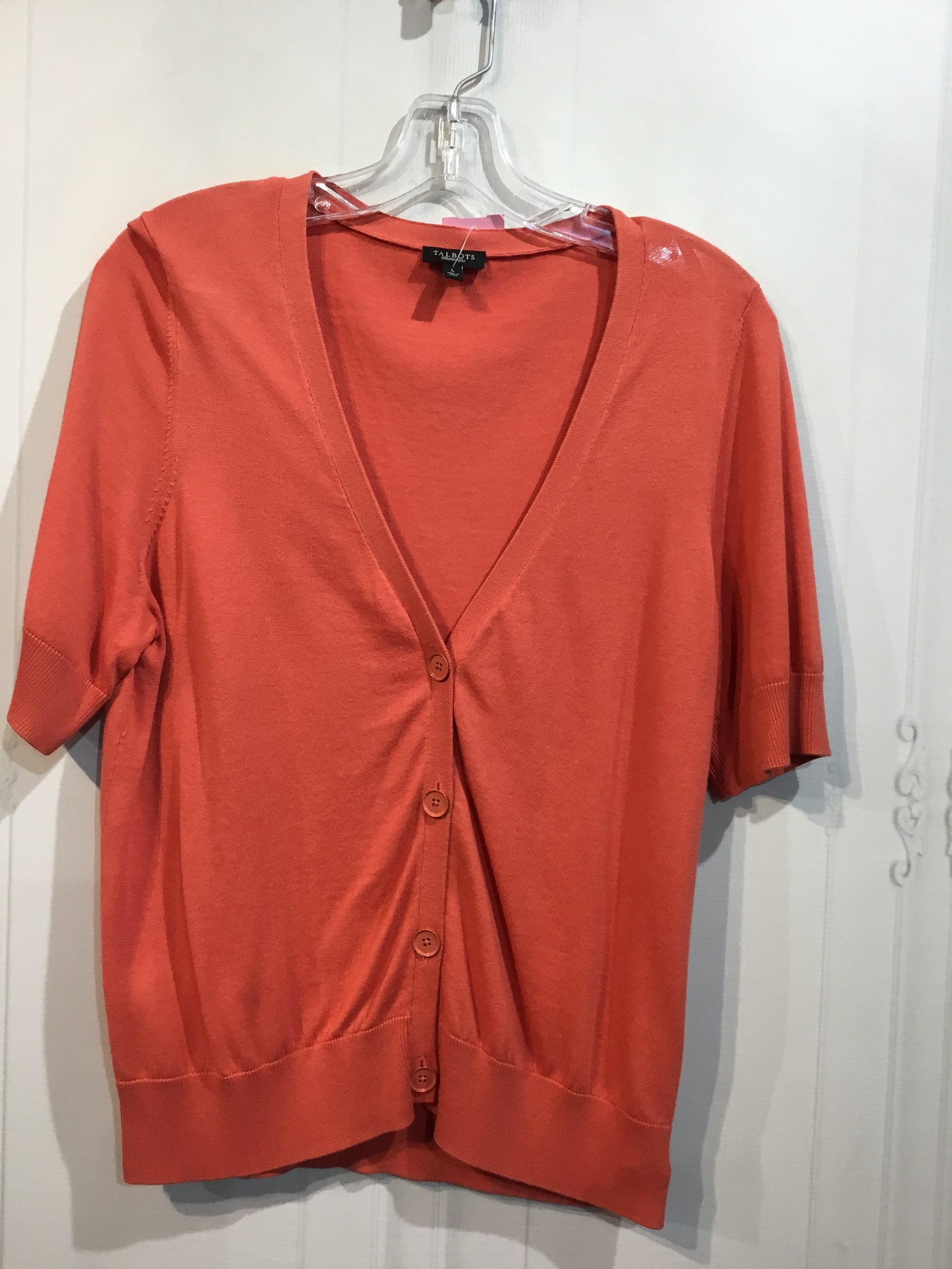 Talbots Size Large Orange Tops
