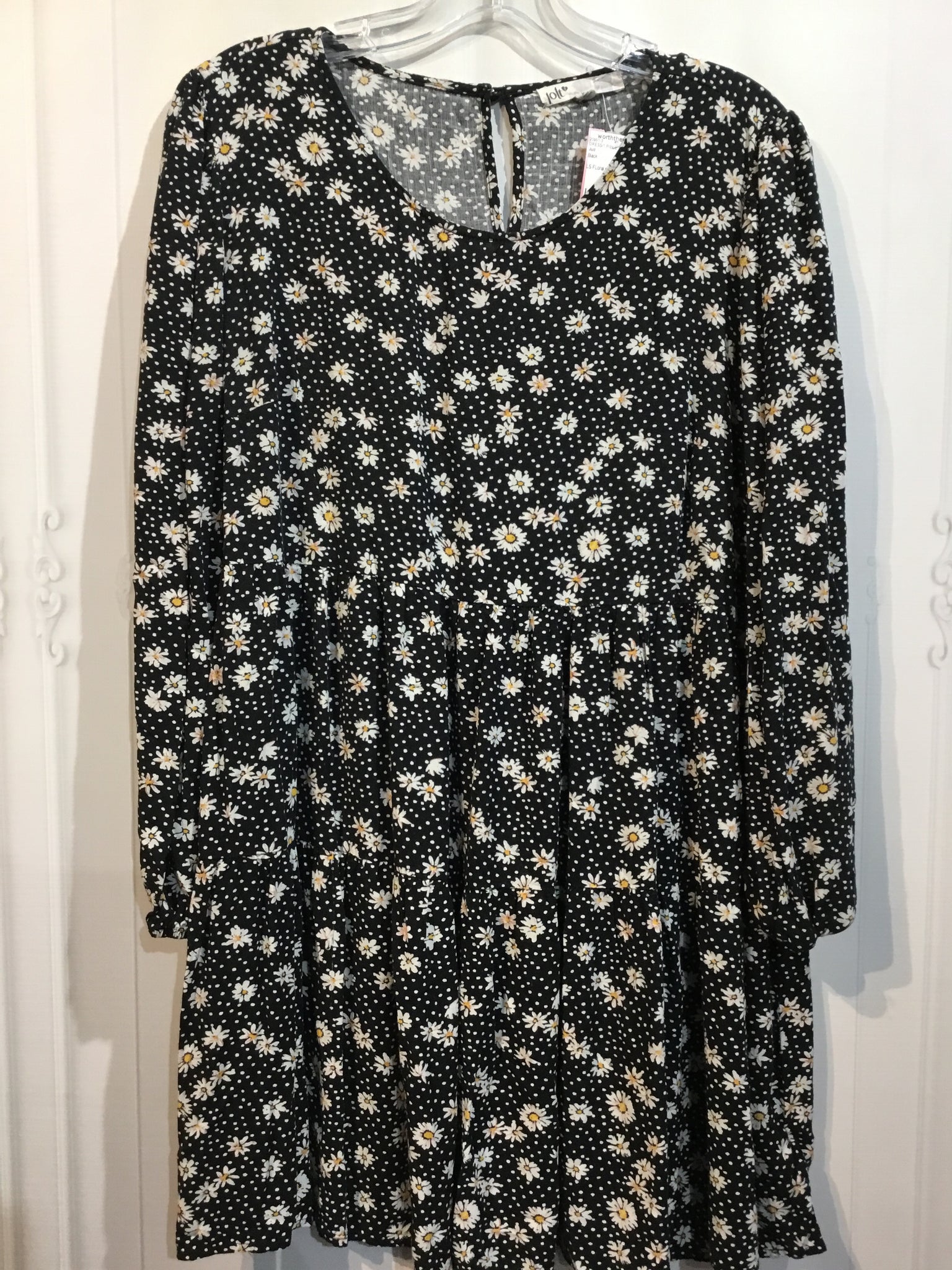 Jolt Size Large Black DRESS/1 PIECE