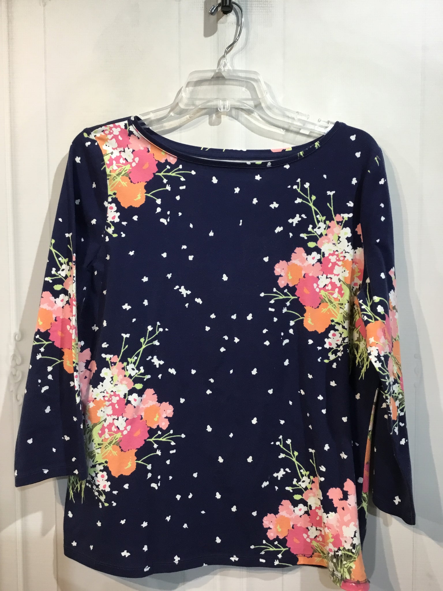 Talbots Size Large Blue Tops