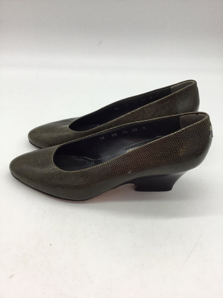 Pancaldi Size 7.5 Brown Shoes