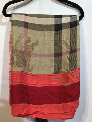 LUXURY Burberry Beige Winter Accessories