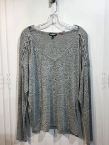 Express Size Medium Grey Tops