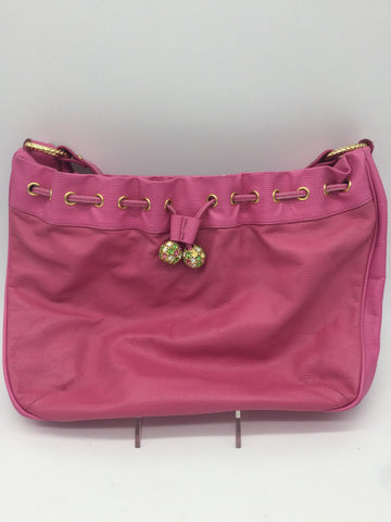 Lilly Pulitzer Size Medium Pink Shoulder Bag