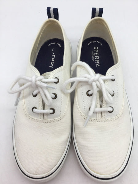 Sperry Size 8 White Shoes