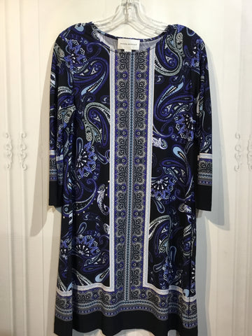 Donna Morgan Size M/10 Blue DRESS/1 PIECE