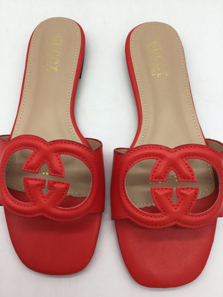 LUXURY GUCCI Size 9 Red Shoes