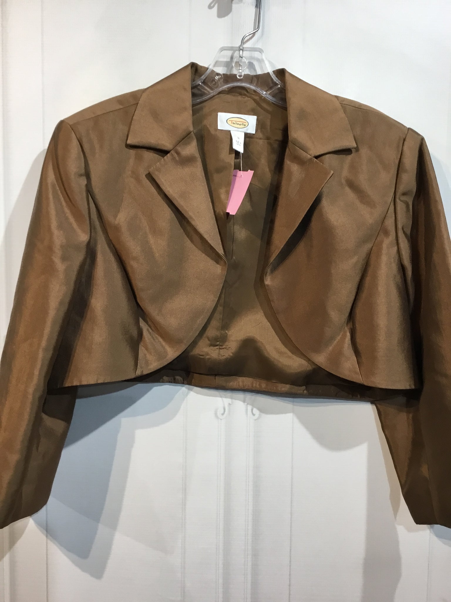 Talbots Size L/14 Brown Tops