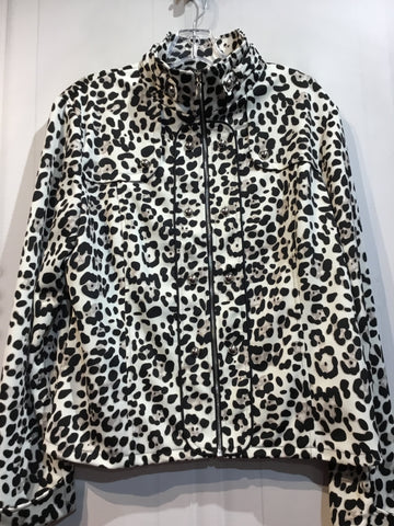 Lisa International Size Large Black Tops