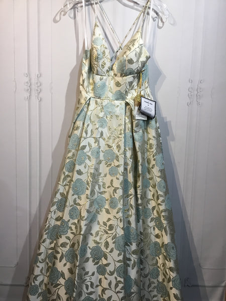 NWT Say Yes To The Dress Size Small Gold DRESS/1 PIECE