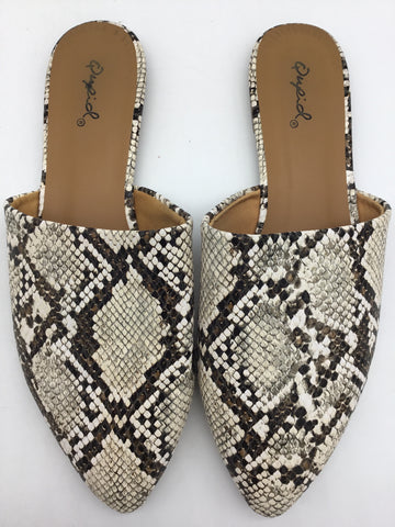 Qupid Size 7 Brown Shoes