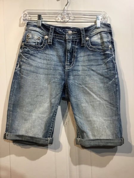 MISS ME Size Small Blue Bottoms