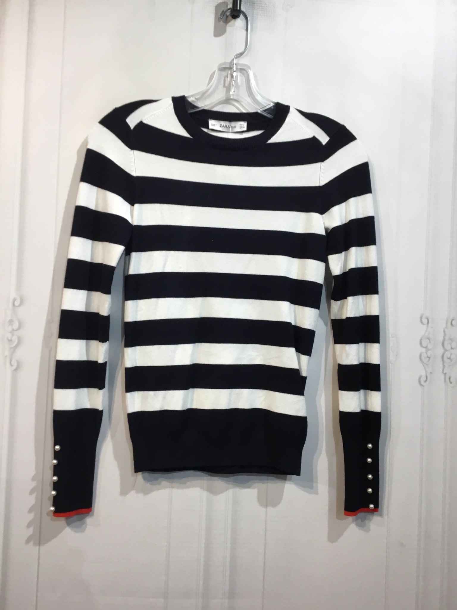 ZARA Size Small Black Tops