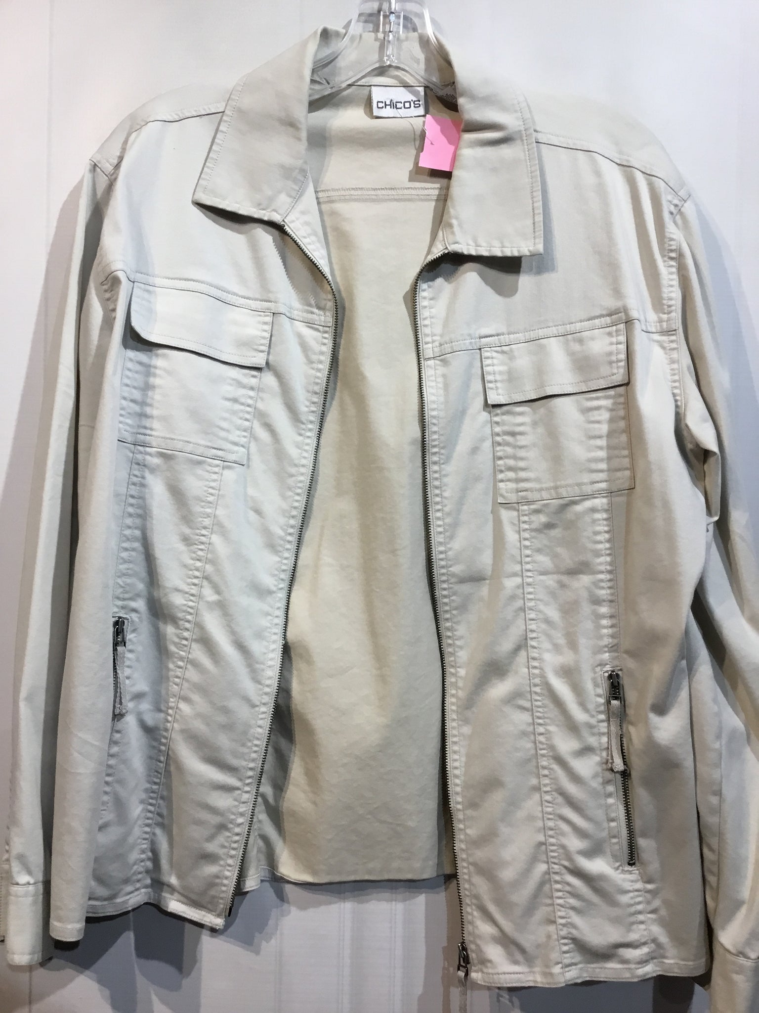 CHICO'S Size M/8 Beige Tops