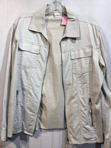 CHICO'S Size M/8 Beige Tops