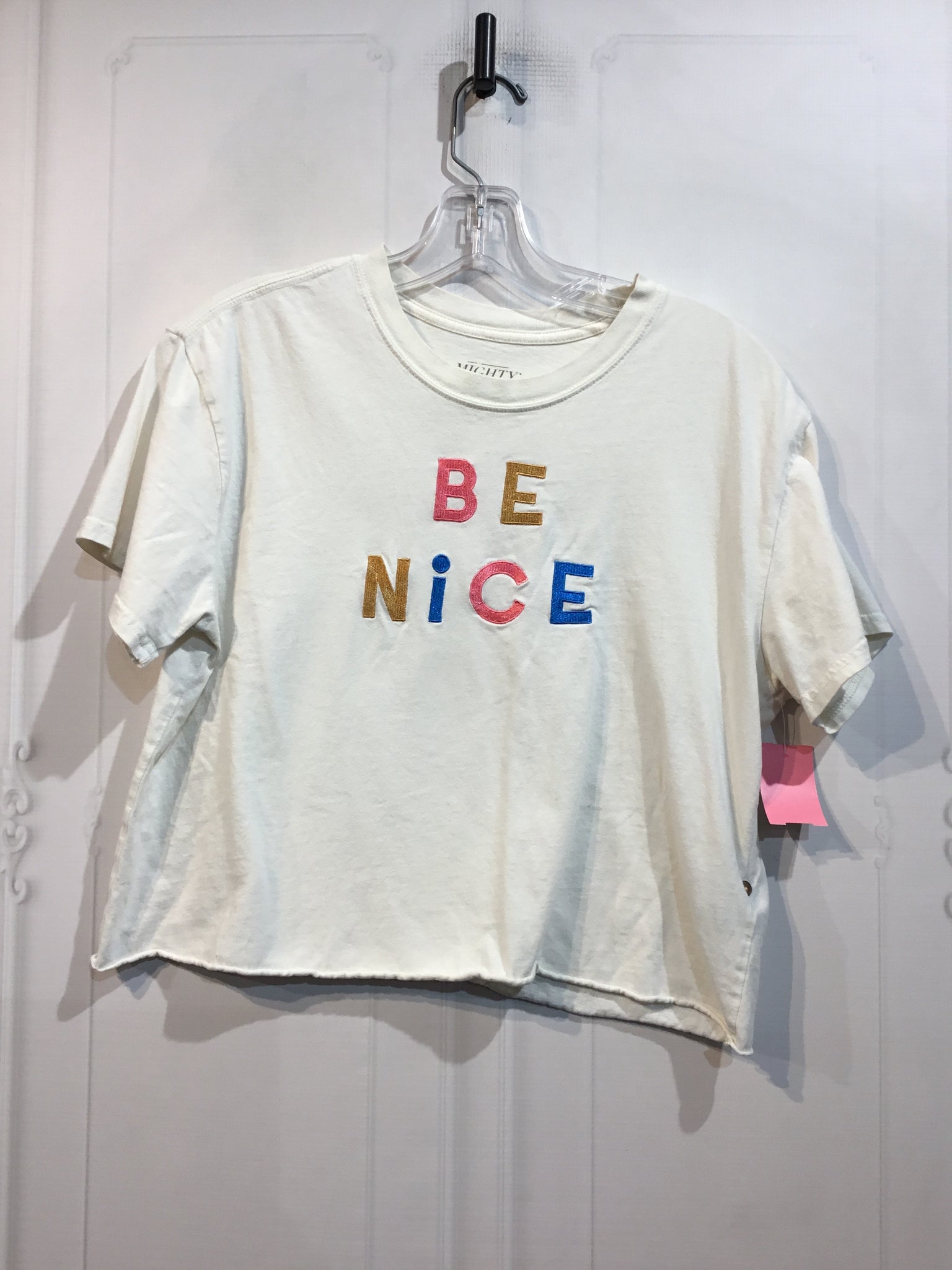 Mighty Fine Size Medium White Tops