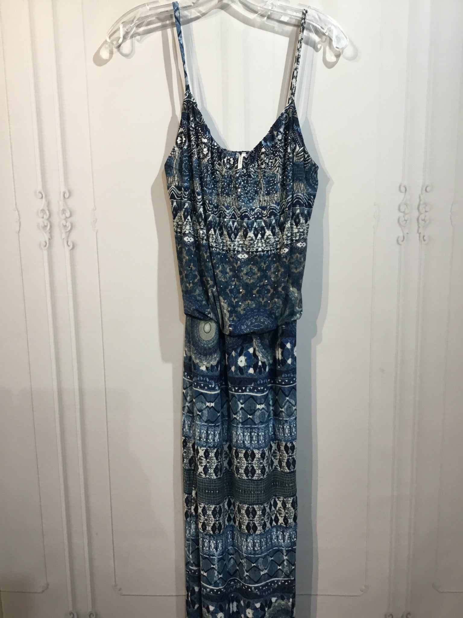 S-Twelve Size Large Blue DRESS/1 PIECE