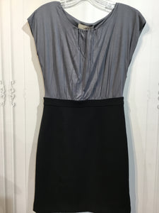 LOFT Size XSP Grey DRESS/1 PIECE