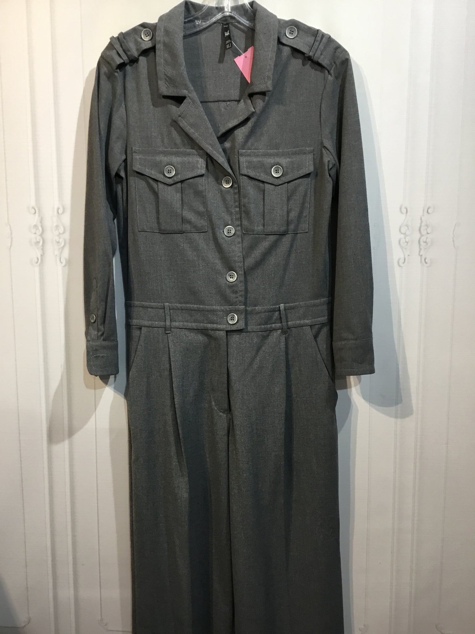 TRF Size Small Grey DRESS/1 PIECE